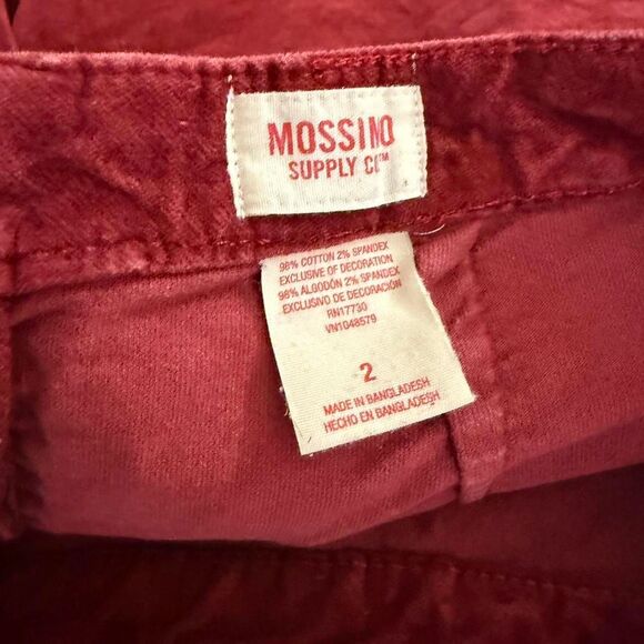 Mossimo Women's Red and Burgundy Skirt - Picture 5 of 6